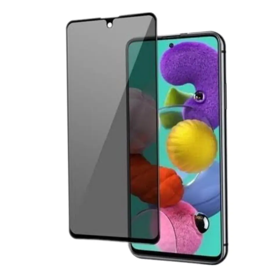 Nettech Samsung Galaxy A70 Uyumlu Ön Koruma Hayalet Seramik Nano Ekran Koruyucu (Siyah) NT-95628